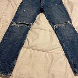Zara slim ripped jeans